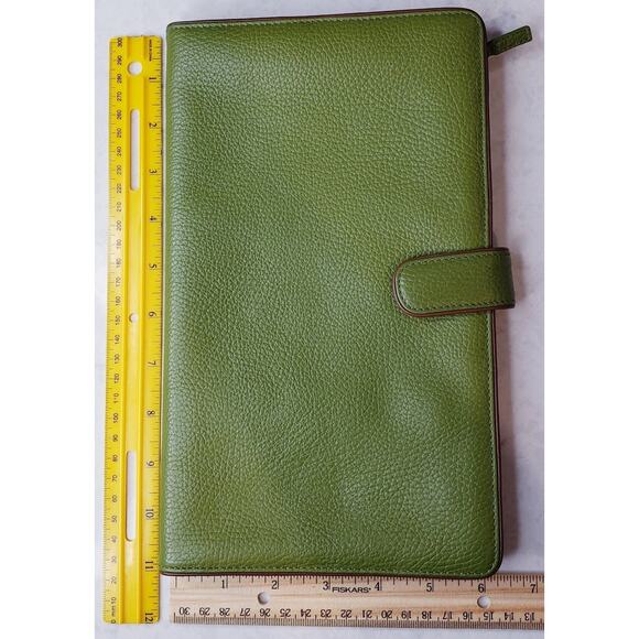 Red Envelope Jewelry Travel Case Clutch Pouch Organizer Leather (?) in Green - Picture 7 of 10